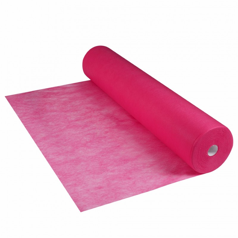 Простирадла одноразові COLOReIT спанбонд 0.8 х 100 м (80 см) рожеві