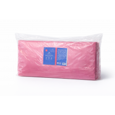 Фартух одноразовий поліетиленовий Monaco Style 70×110 см, 50 шт., рожевий