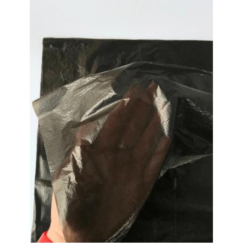 Фартух одноразовий поліетиленовий Monaco Style 70×110 см, 50 шт., чорний