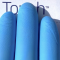 Рукавички нітрилові SafeTouch Vitals Slim Blue S без пудри текстуровані 100 шт. блакитні (1175P2-B)