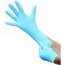 Рукавички нітрилові SafeTouch Vitals Slim Blue S без пудри текстуровані 100 шт. блакитні (1175P2-B)