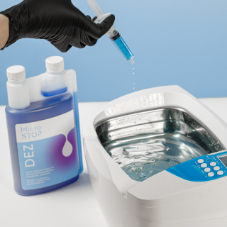 Ультразвукова мийка MicroSTOP MU-EXPERT (UA) 150Вт, 3л