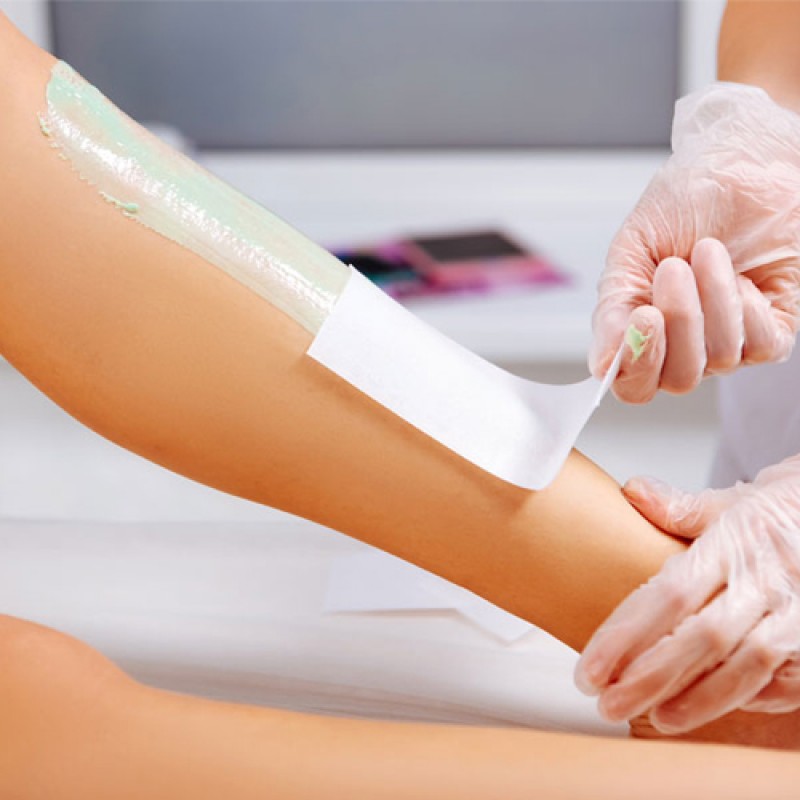 Смужки для депіляції в упаковці, білі, Monaco Style, 100г/м2 , 100шт