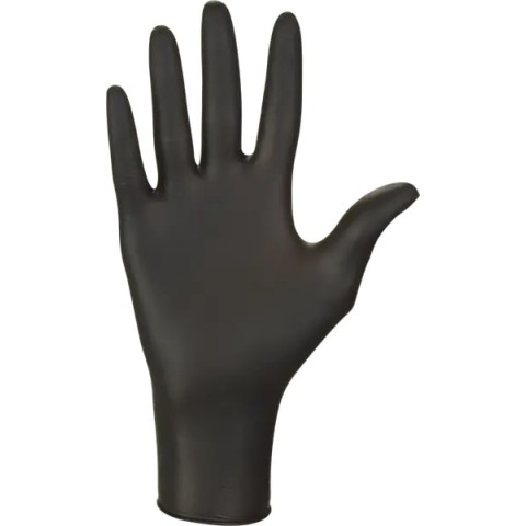 Рукавиці нітрил без пудри NITRYLEX BLACK 100 шт, чорні, розмір L