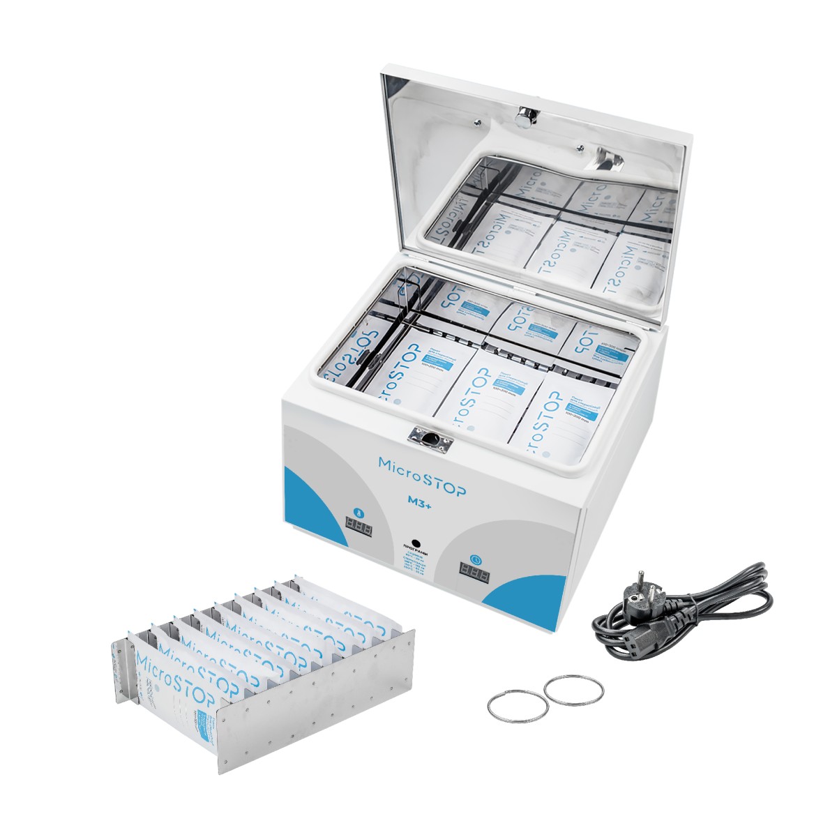 Високотемпературна сухожарова шафа для стерилізації Microstop M3+ (UA) 500Вт, 12л
