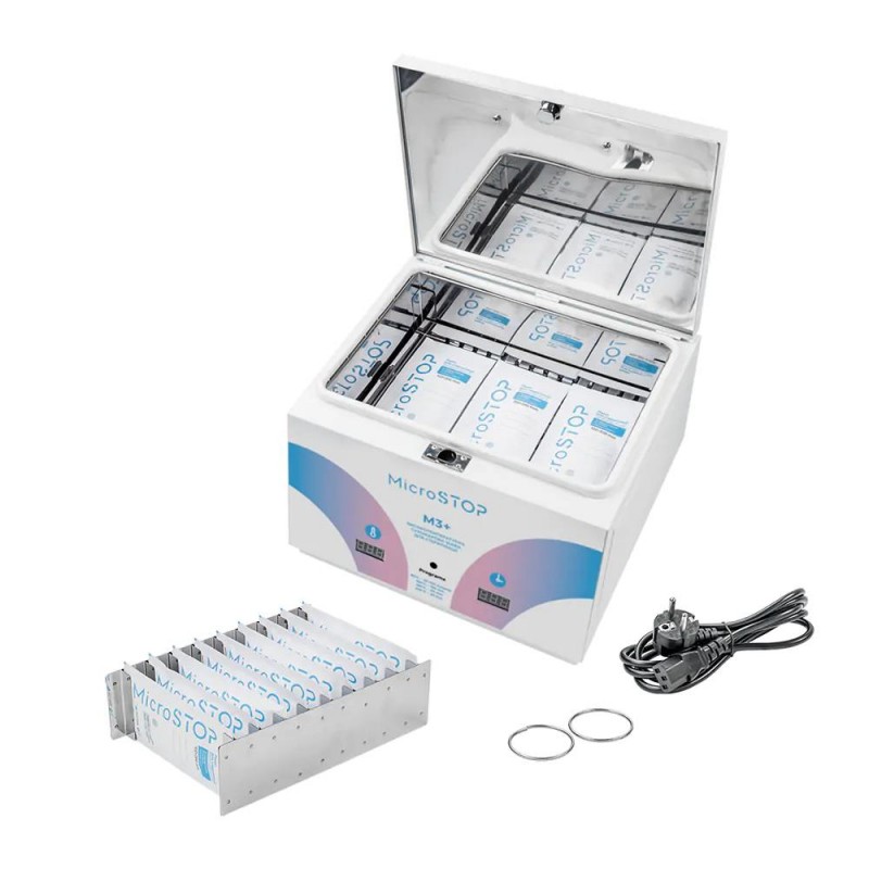 Високотемпературна сухожарова шафа для стерилізації Microstop M3+ Rainbow (UA) 500Вт, 12л