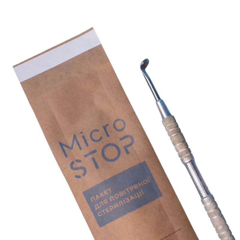 Microstop Крафт-пакети ECO з індикатором 4 класу  50×200 мм (UA) 1 уп. (100шт.)