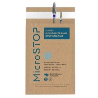 Microstop Крафт-пакети ECO з індикатором 4 класу 60×100 мм (UA) 1 уп. (100шт.)