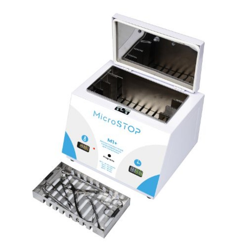 Високотемпературна сухожарова шафа для стерилізації Microstop M1+ (UA) 500Вт, 2л
