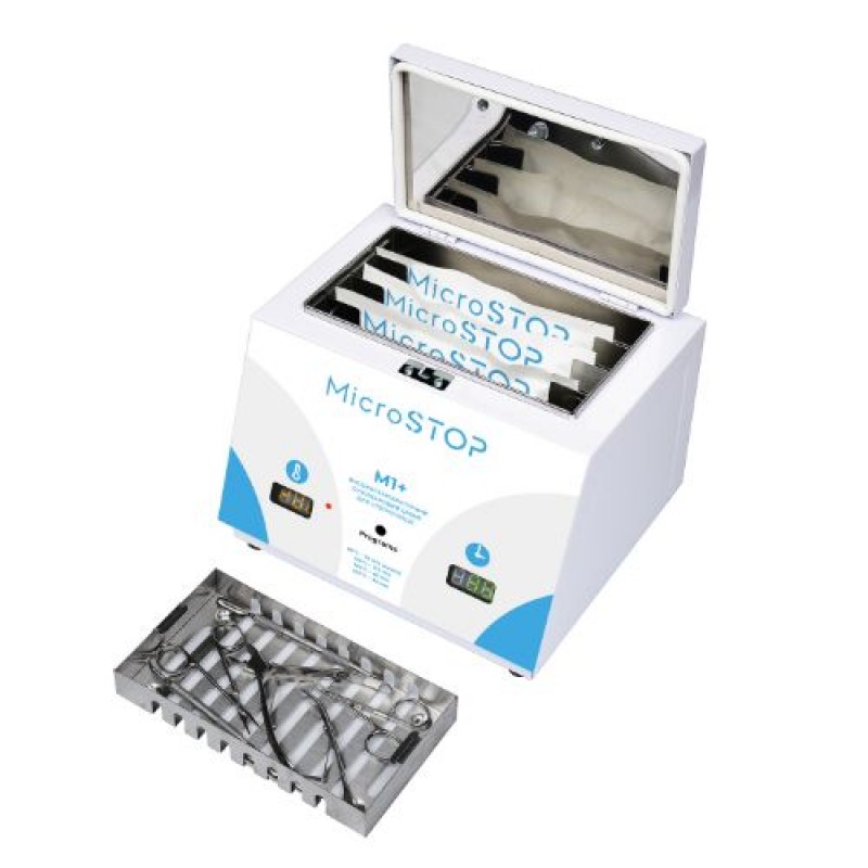 Високотемпературна сухожарова шафа для стерилізації Microstop M1+ (UA) 500Вт, 2л