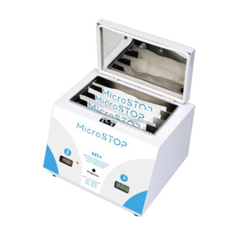 Високотемпературна сухожарова шафа для стерилізації Microstop M1+ (UA) 500Вт, 2л