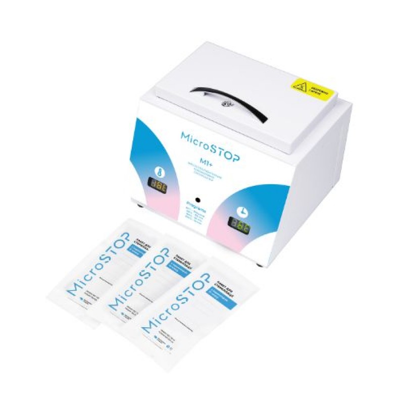 Високотемпературна сухожарова шафа для стерилізації Microstop M1+ Rainbow (UA) 500Вт, 2л