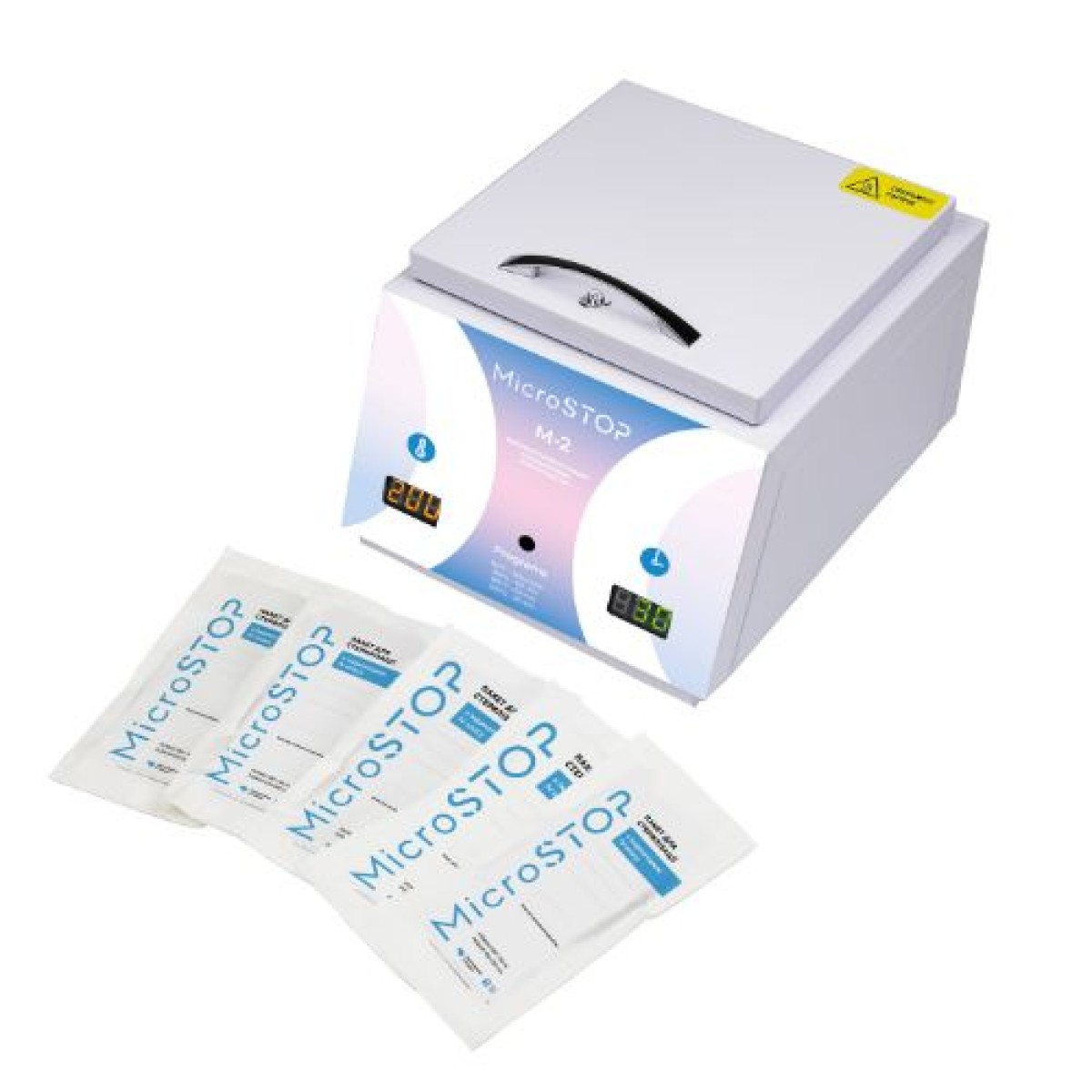 Високотемпературна сухожарова шафа для стерилізації Microstop M2 Rainbow (UA) 500Вт, 4л