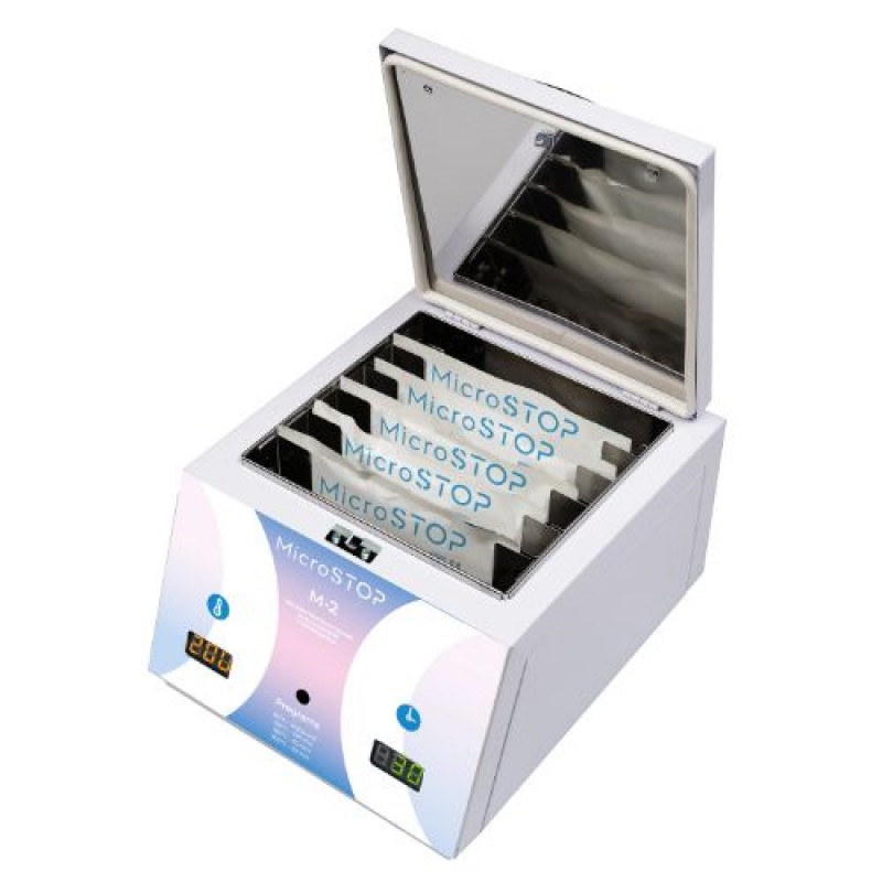 Високотемпературна сухожарова шафа для стерилізації Microstop M2 Rainbow (UA) 500Вт, 4л