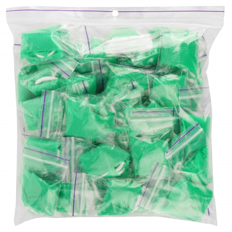 Трусики-стрінги, спанбонд, розмір S/M, зелений (50 шт.)