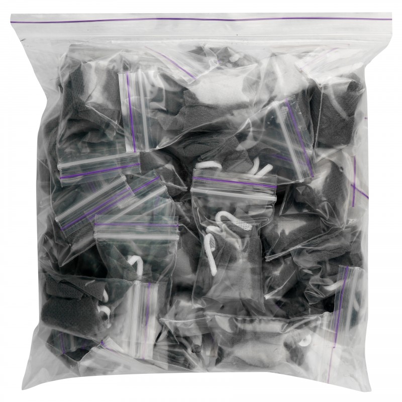 Трусики-стрінги, спанбонд, розмір S/M, сірий (50 шт.)