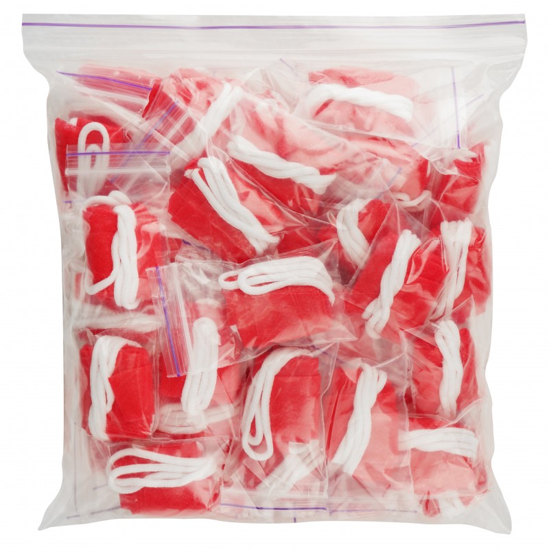 Трусики-стрінги, спанбонд, розмір S/M, червоний (50 шт.)