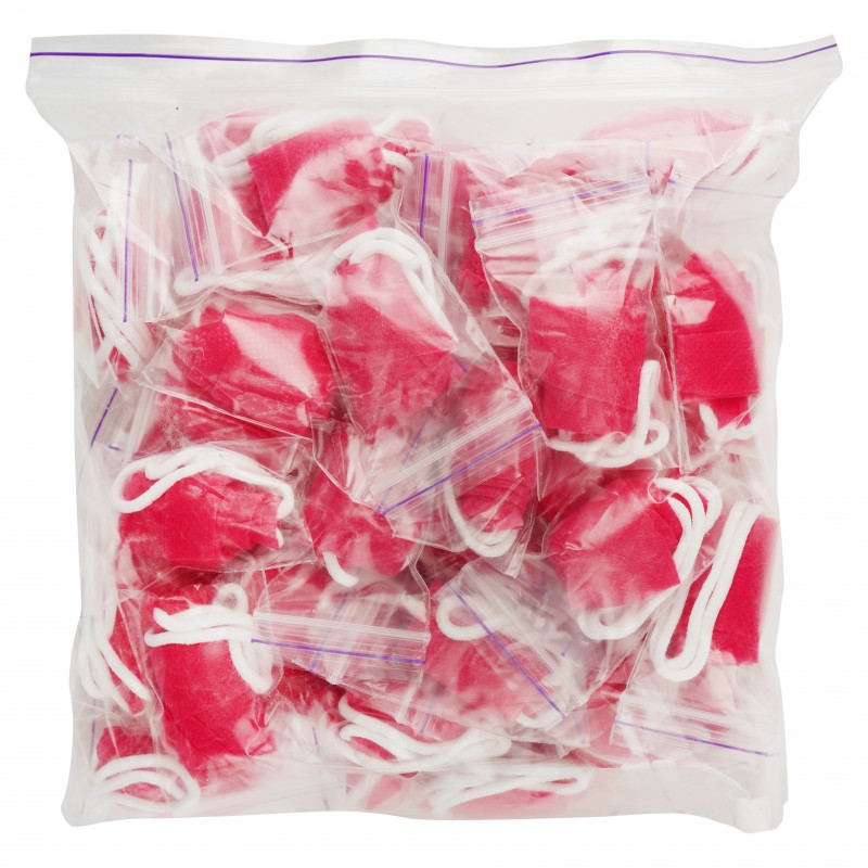 Трусики-стрінги, спанбонд, розмір S/M, рожевий (50 шт.)