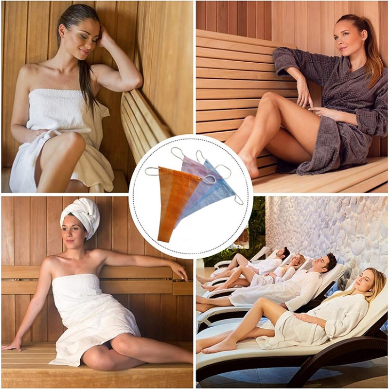 Трусики-стрінги, спанбонд, розмір S/M, фіолет (50 шт.)