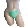 Трусики-стрінги, спанбонд, розмір S/M, зелений (50 шт.)
