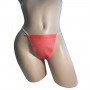 Трусики-стрінги, спанбонд, розмір S/M, червоний (50 шт.)