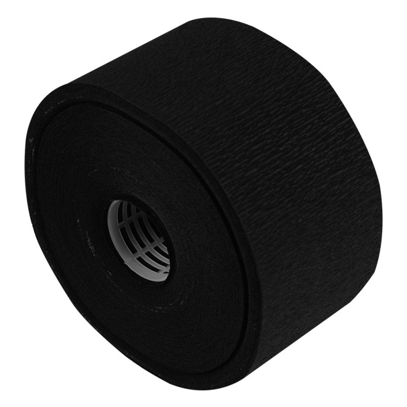 Комірці перукарські паперові, Etto, BLACK, пласт. втулка,  5 ролів х 100шт.