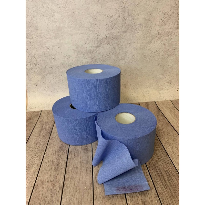 Комірці перукарські, Monaco Style, паперові Лілові, рожевий клей, карт. втулка (100 шт) х 5 рулонів