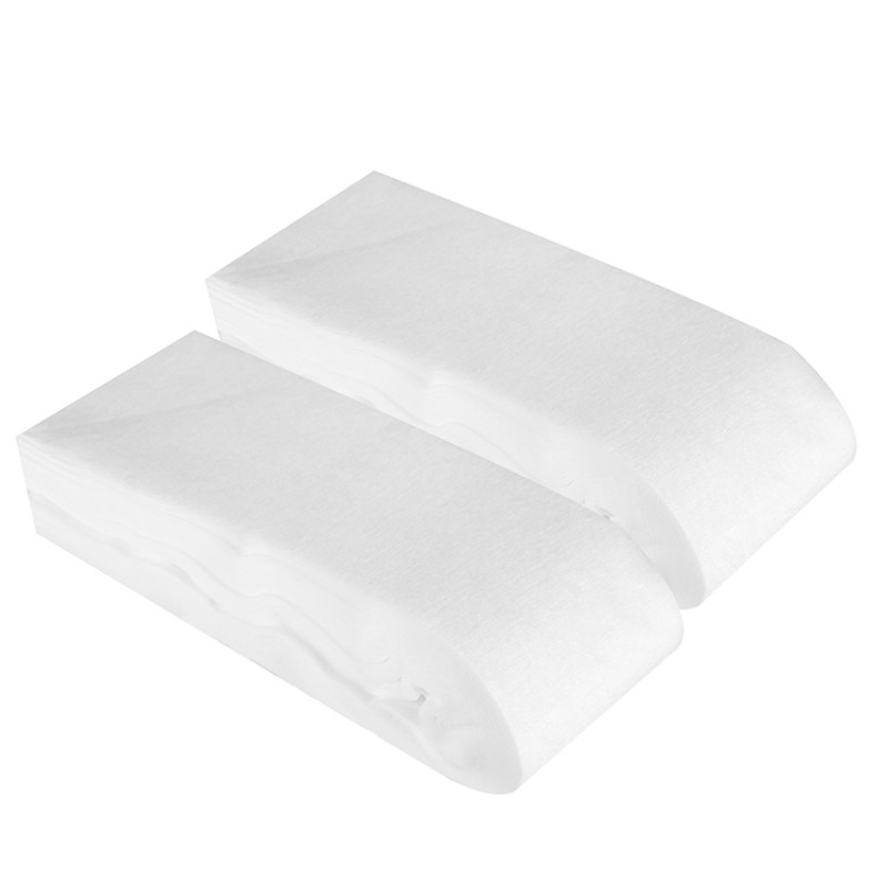 Комірці перукарські, Monaco Style, спанлейс Білі, складені, 7 х 40 см, 100шт. в уп.