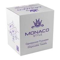 Рушники одноразові Monaco Style спанлейс 40х70 см сітка (50шт. в упаковці)