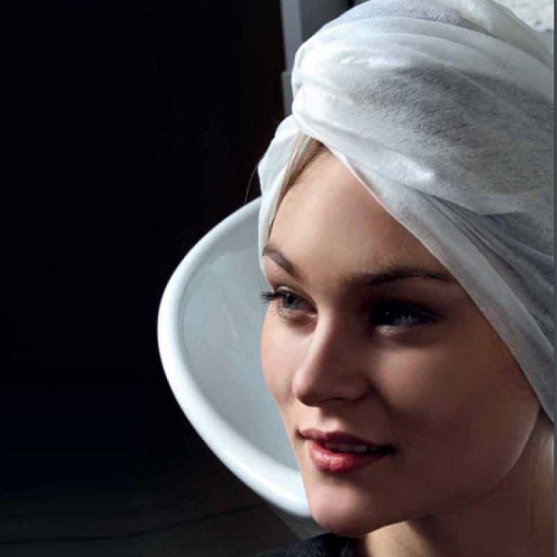 Рушники одноразові, COLOReIT, 40см х 70см (100шт. складені), гладкий