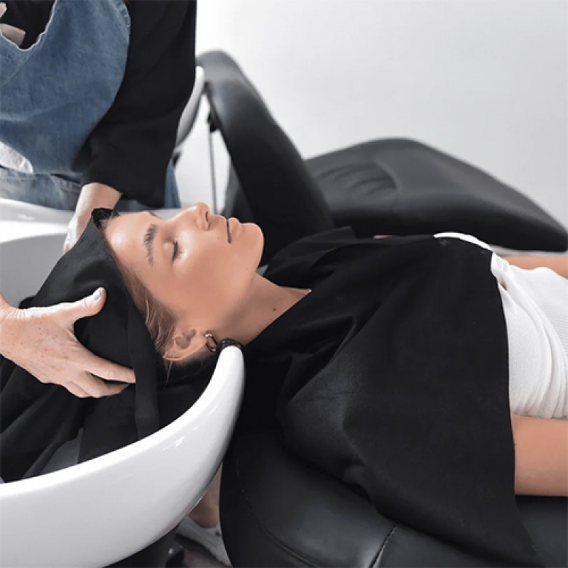 Рушники одноразові, Etto, Black Collection, 40см х 70см (50шт. складені), гладкий 