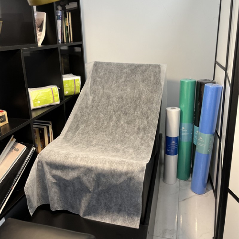 Простирадла одноразові Monaco Style спанбонд 0.8 х 90 м перфоровані (крок відриву 1.8 м) блакитні