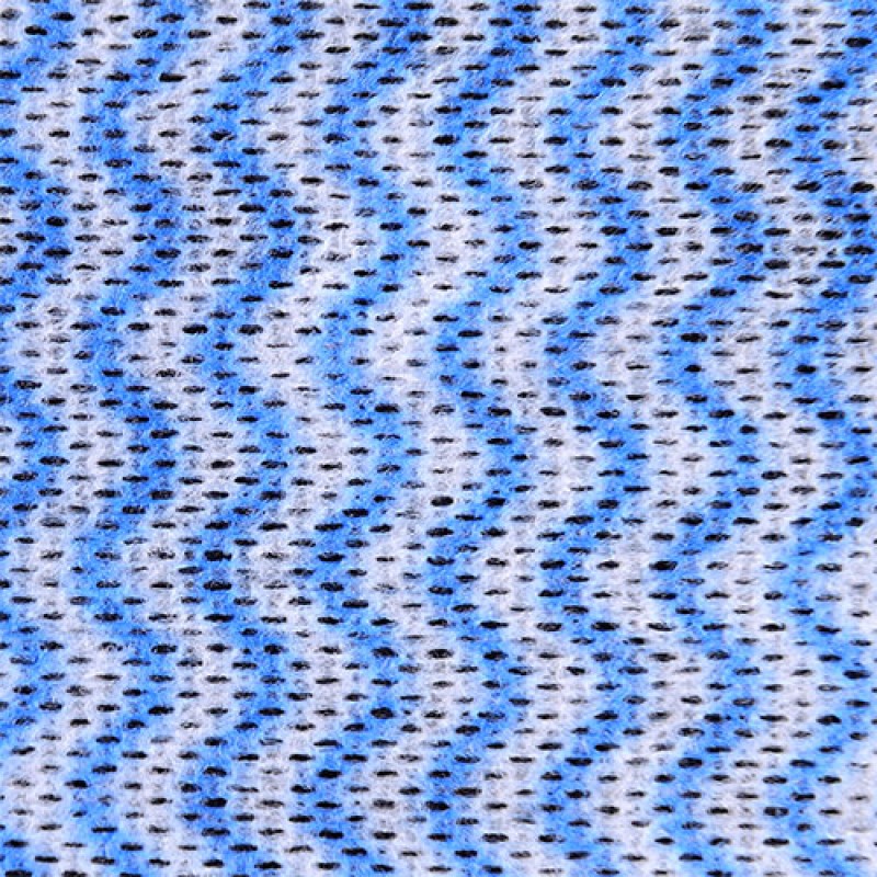 Серветки Aquasoft,спанлейс, блакитна хвиля, 25см х 30см (30шт в рулоні з перфорацією)