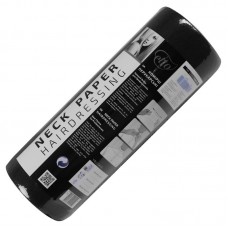 Комірці перукарські паперові, Etto, BLACK, пласт. втулка,  5 ролів х 100шт.