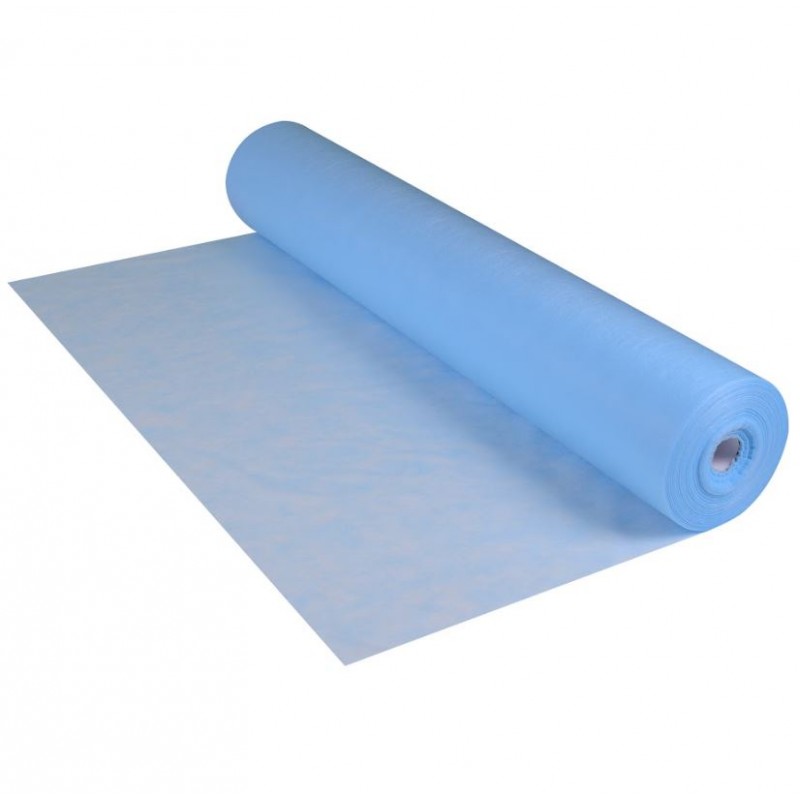 Простирадла одноразові Monaco Style спанбонд 0.8 х 90 м перфоровані (крок відриву 1.8 м) блакитні