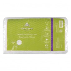 Серветки одноразові, Monaco Style, 20см х 20см (100шт. складені), сітка