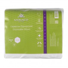 Серветки одноразові, Monaco Style, 25см х 30см (100шт. складені), сітка