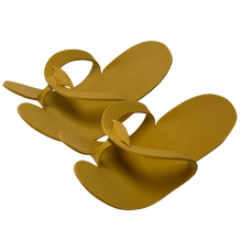 Тапочки-в'єтнамки одноразові EVA Monaco Style, бежеві (25 пар)