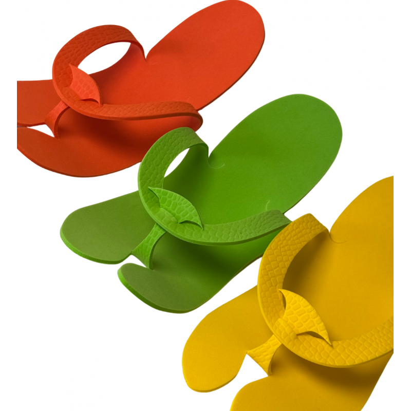 Тапочки-в'єтнамки одноразові EVA Monaco Style, сині (25 пар)